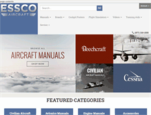 Tablet Screenshot of esscoaircraft.com